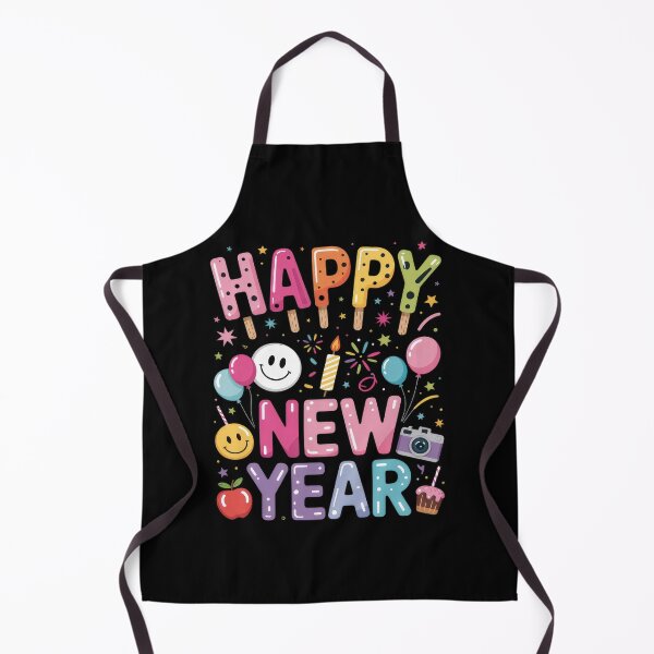 Item preview, Emoji Party Happy New Year designed and sold by sandrahofer-art.