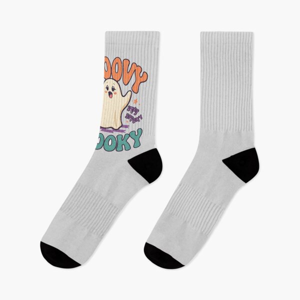 Item preview, Groovy Ghost – Retro Spooky Vibes Classic T-Shirt designed and sold by EcoArtTees.
