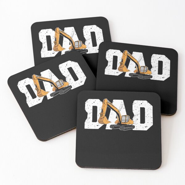 Item preview, Excavator Dad Father's Day Construction Father Birthday  designed and sold by TyraYoung.