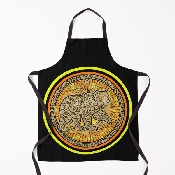 Item preview, CELTIC BEAR AND CHEVRONS designed and sold by aledfychan.