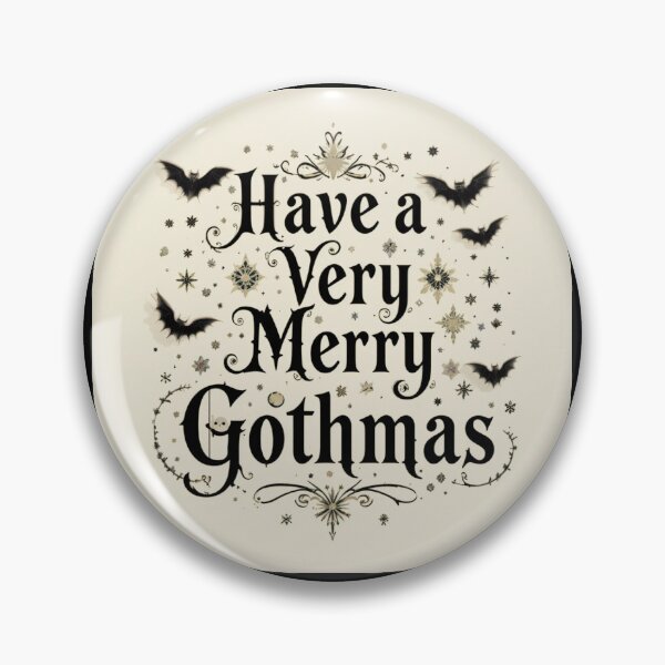 Item preview, Merry Gothmas Typography with Bats designed and sold by InezPhotography.