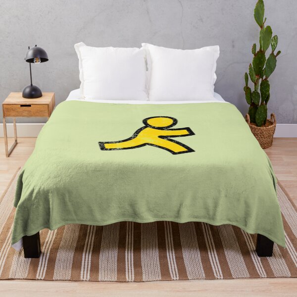 Item preview, 438-Aol-Instant-Messenger-Distressed-Logo---Defunct-Messaging-App---Only-90S-Kids-Remember---Aim---Forever-Away-Status---Rip designed and sold by ArdHodkie6.