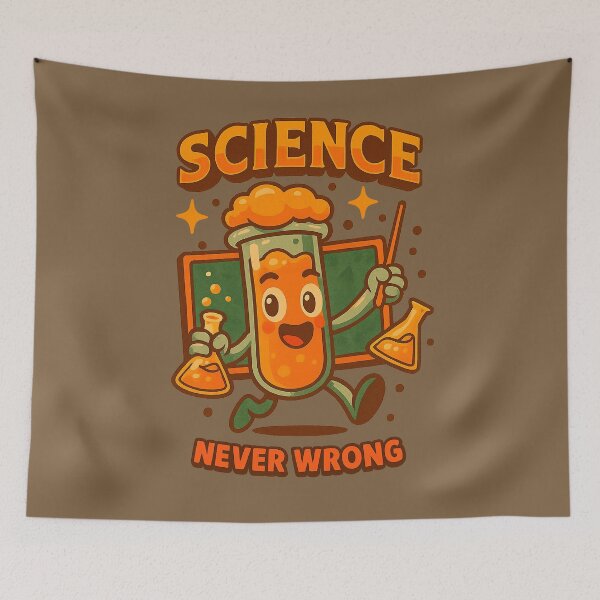 Item preview, Science Never Wrong designed and sold by thepicassoUA.