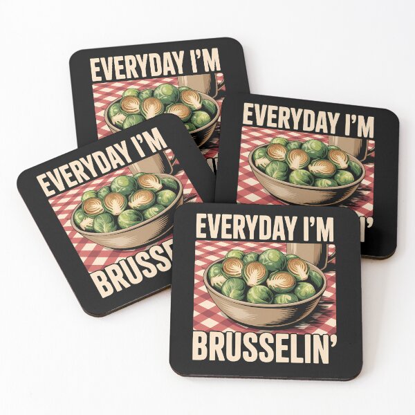 Item preview, Family Thanksgiving Party Friendsgiving A Bowl Of Brussels designed and sold by HellD3vil-Art.