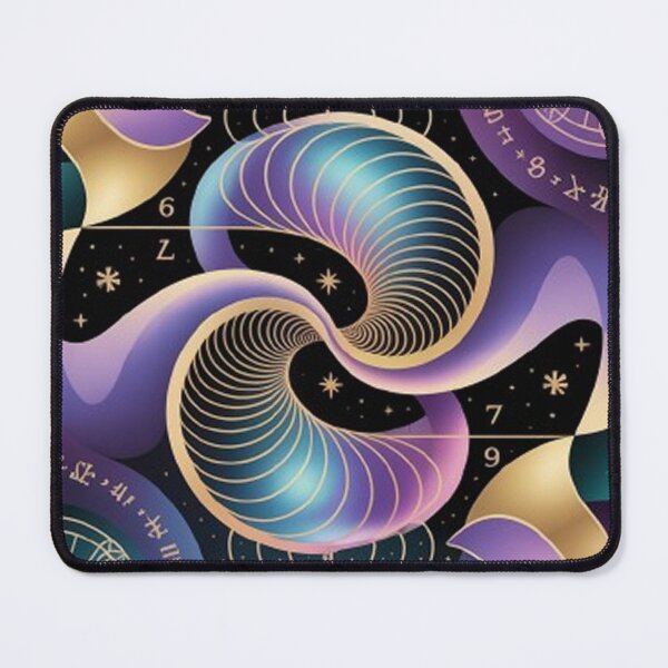 Item preview, Abstract pattern, mathematics and mysticism. designed and sold by Lilashakti ⭐️ ⭐️ ⭐️ ⭐️ ⭐️.