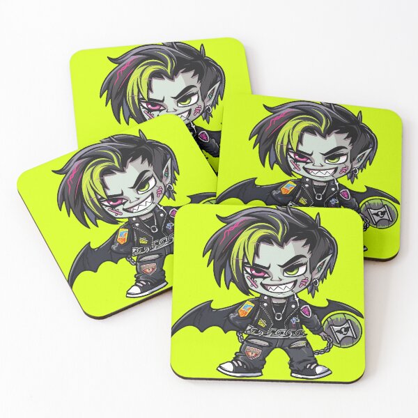 Item preview, Chibi Punk Vampire Sticker designed and sold by ArgentoArt.