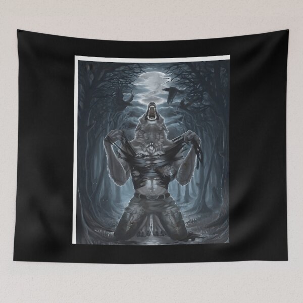 Item preview, Werewolf Ripping Shirt Meme designed and sold by LiviaBarrosMelo.