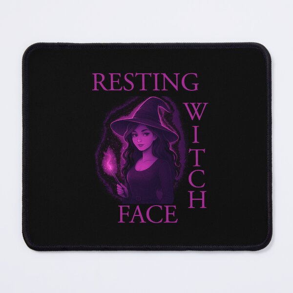 Item preview, Resting Witch Face – Funny Halloween Witch designed and sold by Graphic Therapist.