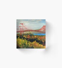 Golden Gate Bridge, San Francisco Acrylic Block