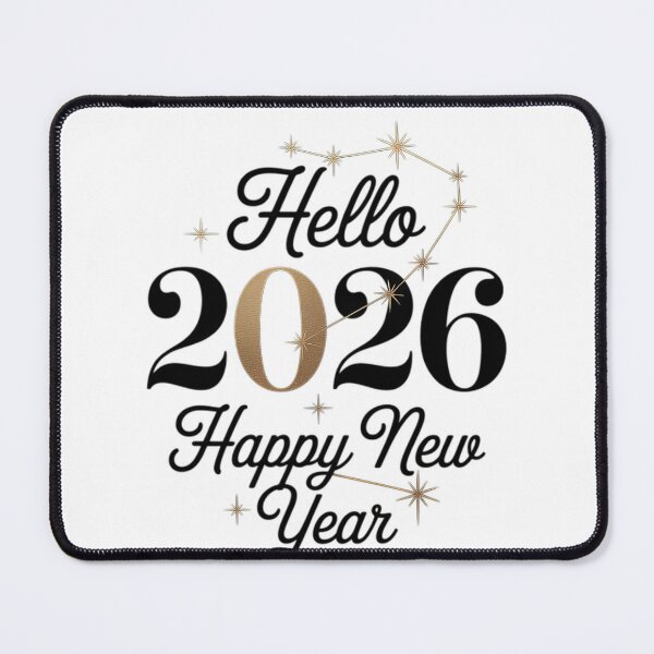 Item preview, Hello 2026 Minimalist Greeting designed and sold by sandrahofer-art.