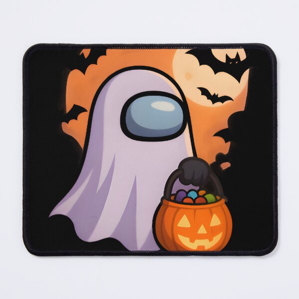 Item preview, Haunted Crewmate – Spooky Halloween Imposter Art designed and sold by AnimeFashionLab.
