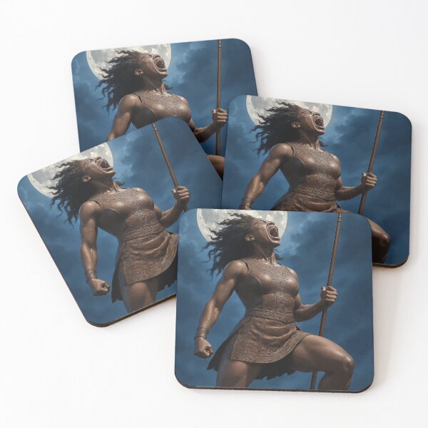 Item preview, African warrior woman howl  designed and sold by CathryneDelamort.