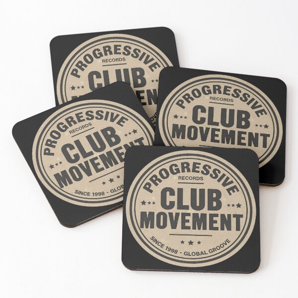 Item preview, Progressive Club Movement – Vintage House Music Design designed and sold by |TRSSHOP|.