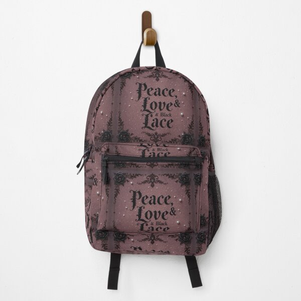 Item preview, Peace, Love & Black Lace designed and sold by InezPhotography.