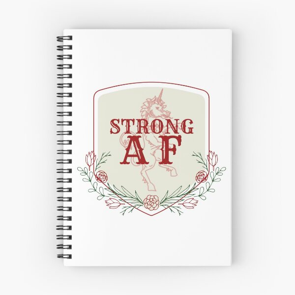 Item preview, Strong AF shield heraldry designed and sold by maiNuoire.