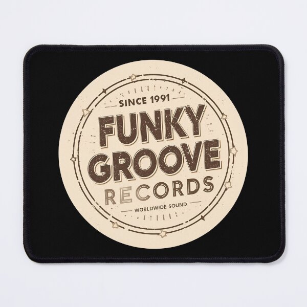 Item preview, Funky Groove Records – Vintage Funk House Art Print designed and sold by |TRSSHOP|.