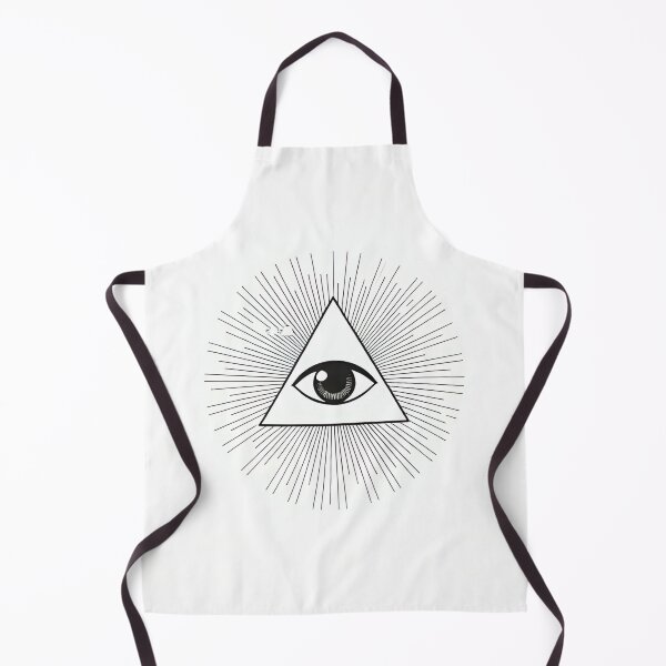 Item preview, All Seeing Eye Triangle | Sacred Geometry Line Art designed and sold by Thirty3Degrees.
