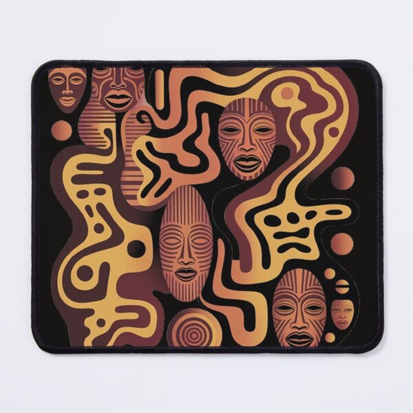 Item preview, Аbstract African pattern. designed and sold by Lilashakti ⭐️ ⭐️ ⭐️ ⭐️ ⭐️.
