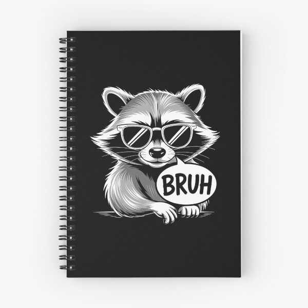 Item preview, BRUH Raccoon Funny Racoon Meme Slang designed and sold by CookWorldLaughs.