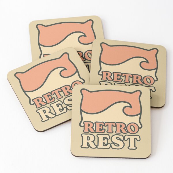 Item preview, Retro Rest – Vintage Chillwave Poster designed and sold by |TRSSHOP|.