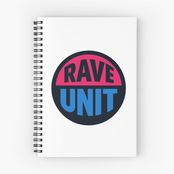 Item preview, Rave Unit – Techno & EDM Club Poster designed and sold by |TRSSHOP|.