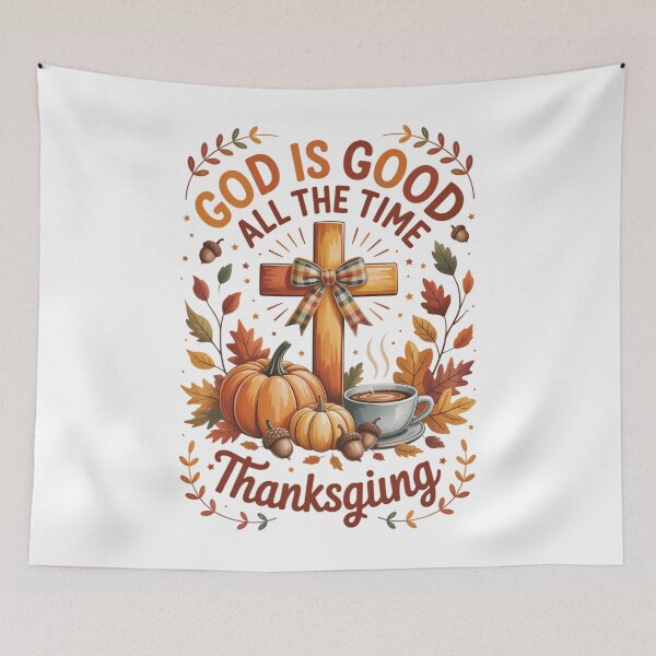Item preview, Fall Vibes Autumn Christian Faith God Is A Good All The Time designed and sold by Moon-Ape.