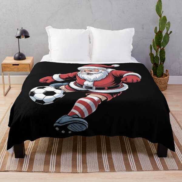 Item preview, Santa Plays Soccer Christmas Sports Women Men Kids designed and sold by papertaless.