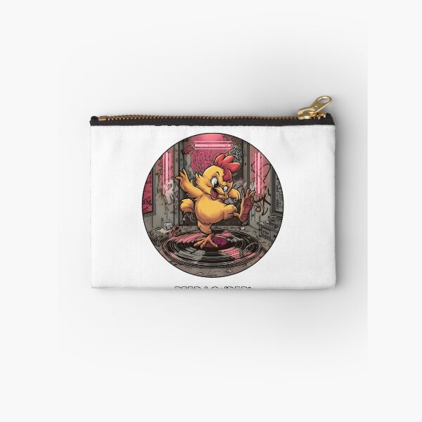 Item preview, Funky Chicken Cub Breakdance Vintage Comic Tee designed and sold by SoftPeepCo.