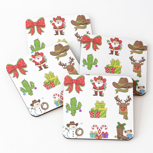 Item preview, Christmas and western festive holiday shirt designed and sold by Wicked Wolf Poker.