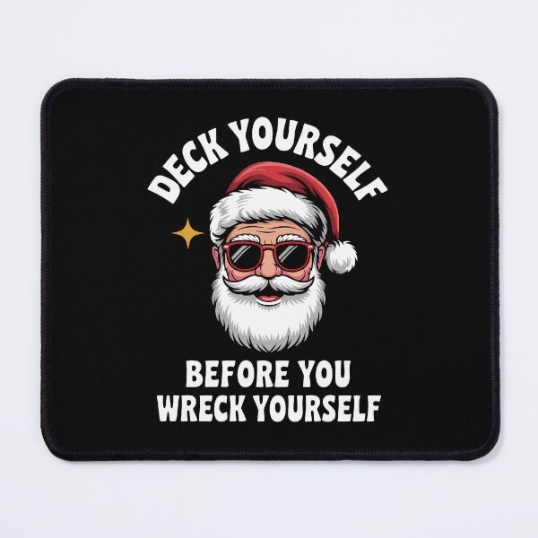 Item preview, Christmas Santa Sayings Joke designed and sold by DoorwayThreads.