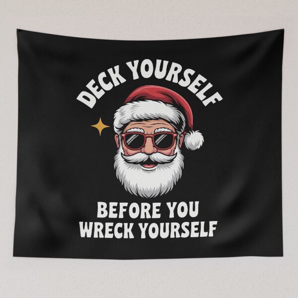 Item preview, Christmas Santa Sayings Joke designed and sold by DoorwayThreads.