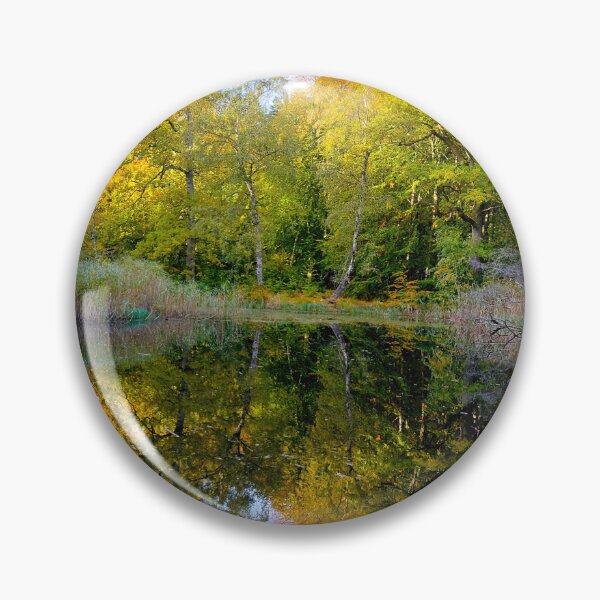 Item preview, Forest lake in early autumn designed and sold by Trine.