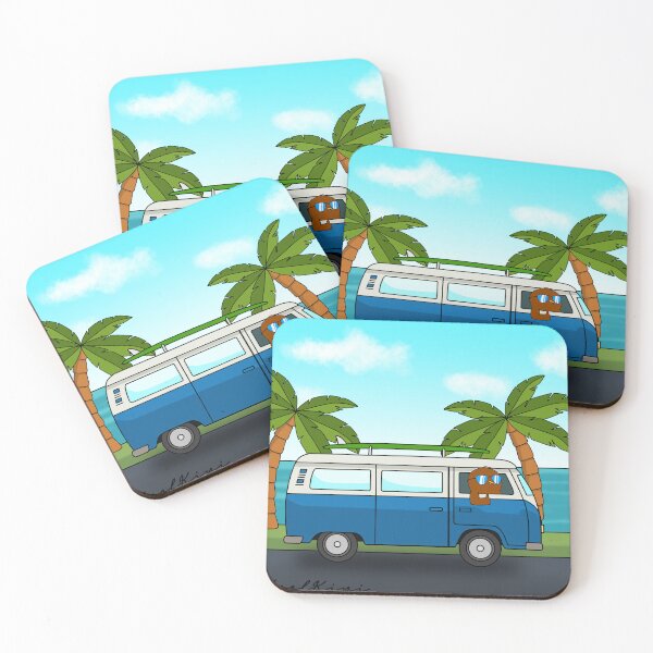 Item preview, Cute Kiwi Minivan designed and sold by Kool Kiwi.