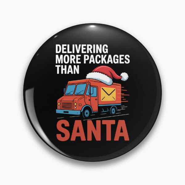 Item preview, Delivering More Packages Than Santa Postal Worker Xmas designed and sold by DoorwayThreads.