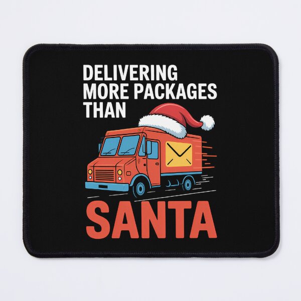 Item preview, Delivering More Packages Than Santa Postal Worker Xmas designed and sold by DoorwayThreads.