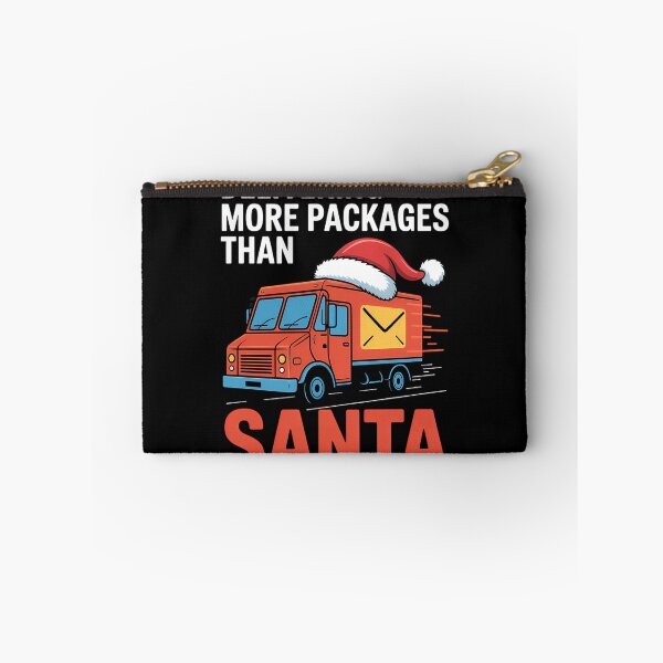 Artikelvorschau, Liefert mehr Pakete als der Weihnachtsmann Postangestellter Weihnachten entworfen und verkauft von DoorwayThreads.