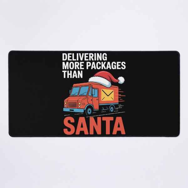 Item preview, Delivering More Packages Than Santa Postal Worker Xmas designed and sold by DoorwayThreads.