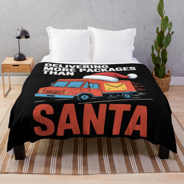 Item preview, Delivering More Packages Than Santa Postal Worker Xmas designed and sold by DoorwayThreads.