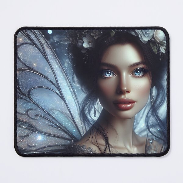 Artikelvorschau, The Blue Fairy – Guardian of Frostlight entworfen und verkauft von Buttonquill.
