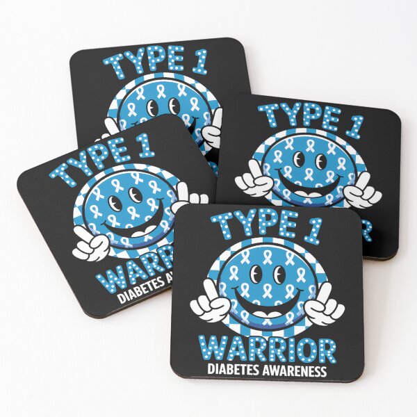 Item preview, Diabetes Awareness Ribbon T1D Support Squad designed and sold by DoorwayThreads.