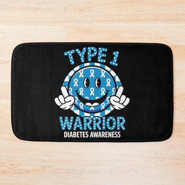 Item preview, Diabetes Awareness Ribbon T1D Support Squad designed and sold by DoorwayThreads.