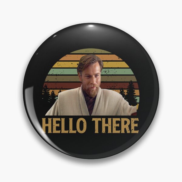 Item preview, Vintage Hello There Stár Wárs Obi Wan D 1 designed and sold by ArnethiaHoward.