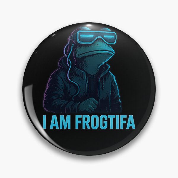 Item preview, I Am Frogtifa Ribbit Protest Frog Meme designed and sold by NightWisdom.