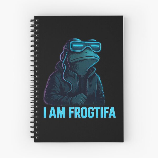 Item preview, I Am Frogtifa Ribbit Protest Frog Meme designed and sold by NightWisdom.