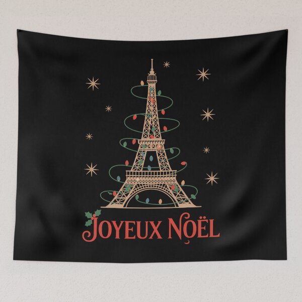 Item preview, French Merry Christmas designed and sold by DoorwayThreads.