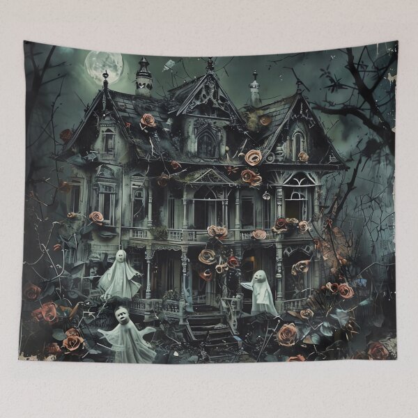 Item preview, Haunted Dollhouse designed and sold by ONYX Pixee.