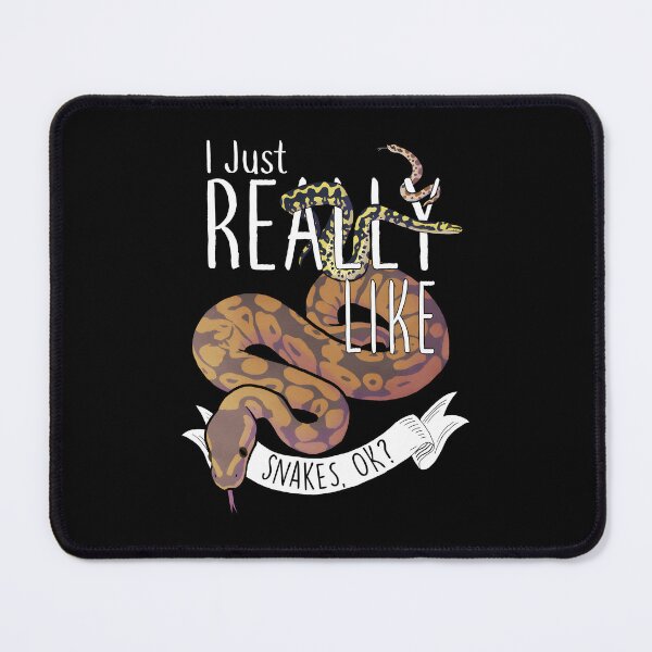 Item preview, I Just Really Like Snakes Ok designed and sold by LiviaBarrosMelo.