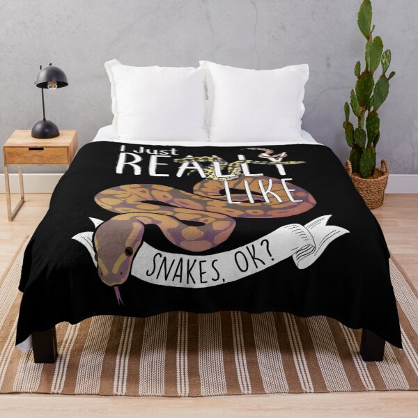 Item preview, I Just Really Like Snakes Ok designed and sold by LiviaBarrosMelo.