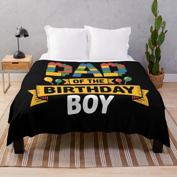 Item preview, Dad of the birthday boy Building Blocks Master builder  designed and sold by Formatage.