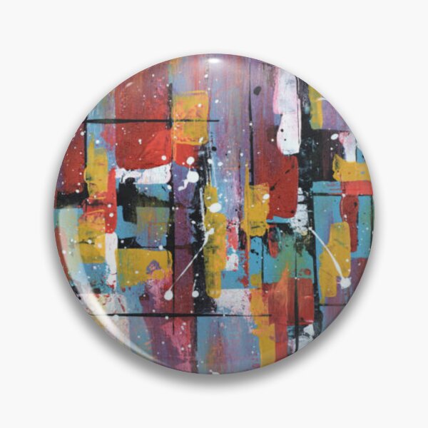 Item preview, Abstract multicolor painting wtih grunge texture on canvas. Artwork mix brush stroke, splash color and oil, acrylic paint element. Modern contemporary art for wallpaper designed and sold by MTShoppingLine.